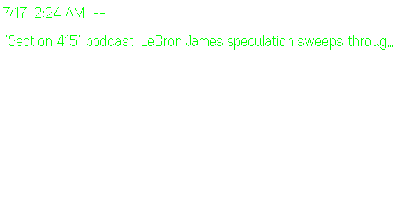 Standby screen with the date, time and a rotating headline, weather not yet loaded. Simulator capture from the July 2026 build.